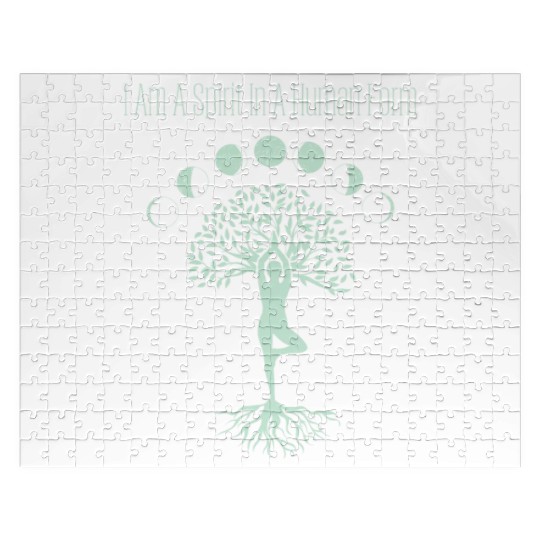 Spirit in Human Form, Moon Phases and Tree of Life Jigsaw Puzzles