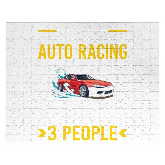 3 People Auto Racing Automotive Autosport Jigsaw Puzzles