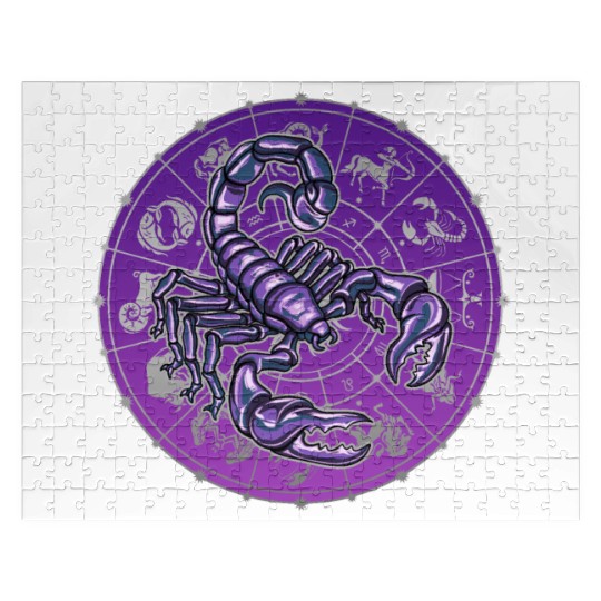 Scorpio Zodiac star sign horoscope Astrology Jigsaw Puzzles