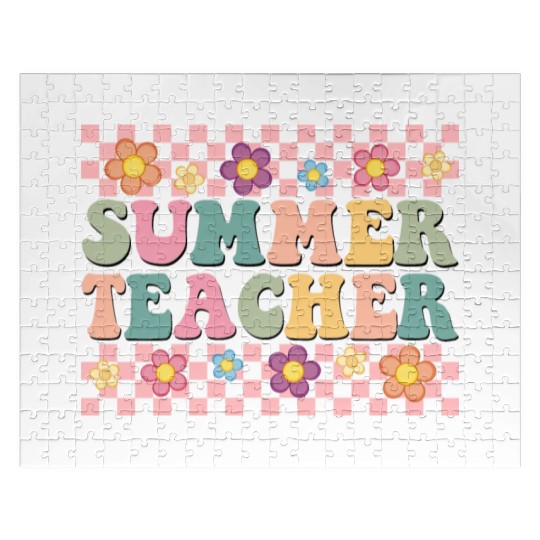 SUMMER TEACHER Jigsaw Puzzles