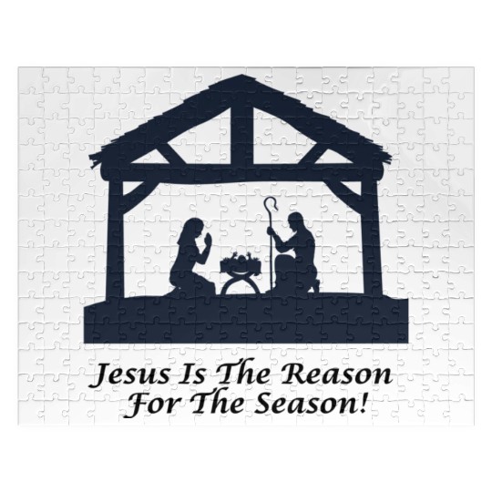 Jesus Is The Reason For The Season Jigsaw Puzzles