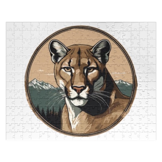 Mountain Lion Cougar Jigsaw Puzzles