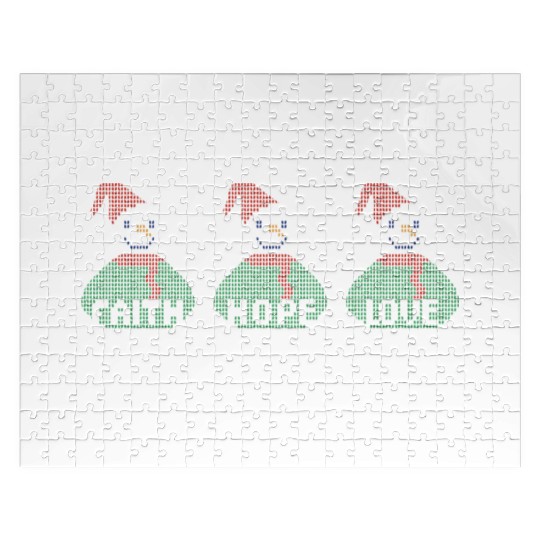Religious Family Faith Hope Love Christmas Jigsaw Puzzles