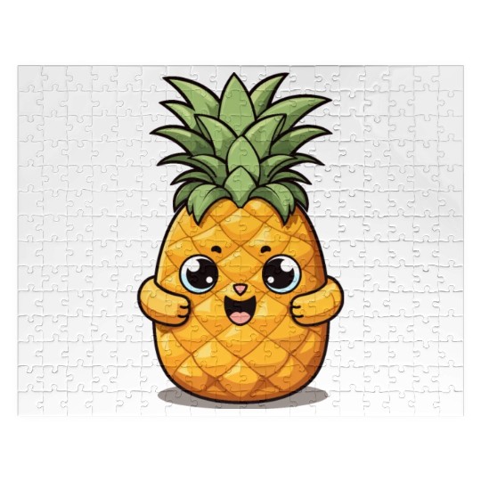 Cute Funny Pineapple Summer Kawaii Gift Jigsaw Puzzles