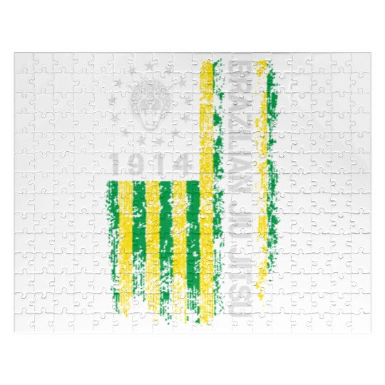 Brazilian Jiu Jitsu 1914 America flag gift Jigsaw Puzzles
