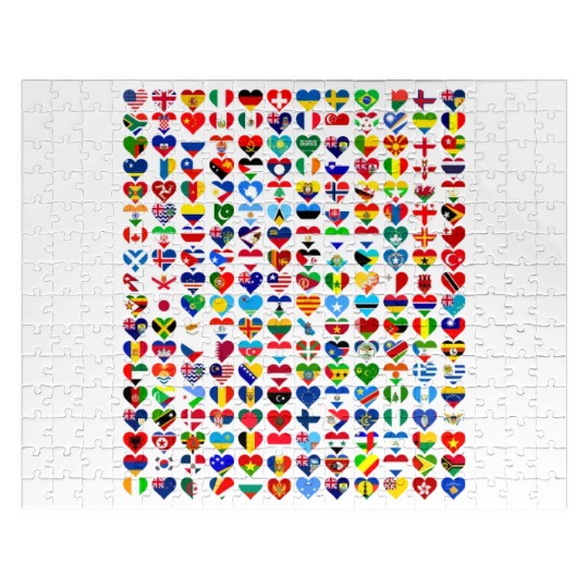 International Flags of the Countries of the World Jigsaw Puzzles