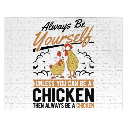 Chickens Chicken Farm Farmer Jigsaw Puzzles