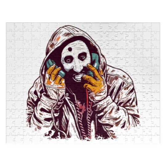 Ghostface Phone Call Jigsaw Puzzles