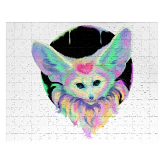 head fox Jigsaw Puzzles