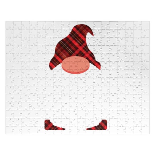 Faith Hope Love Religious Family Christmas Gnome Jigsaw Puzzles