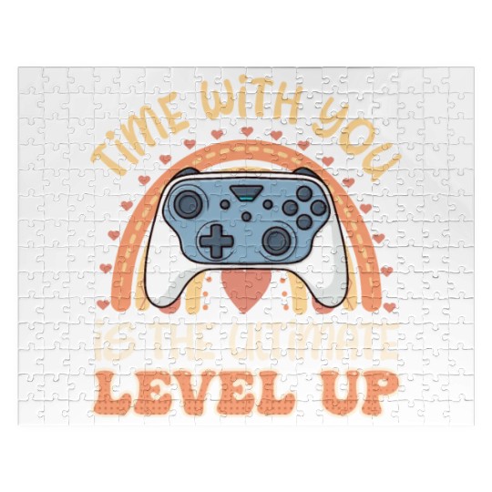 Gamer Time with You is the Ultimate Level Up Jigsaw Puzzles