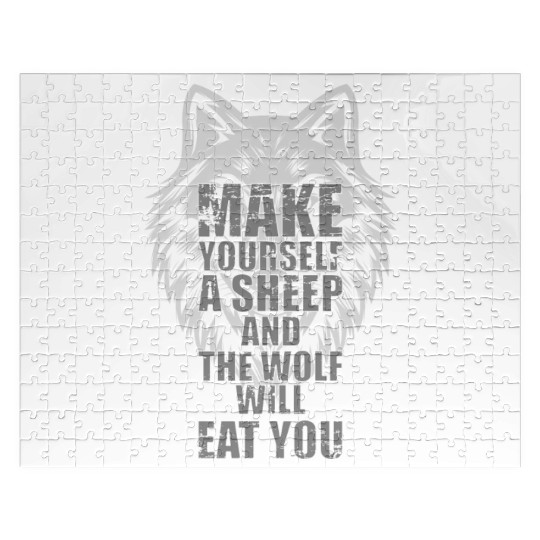 Werewolf Nordic Full Moon Jigsaw Puzzles