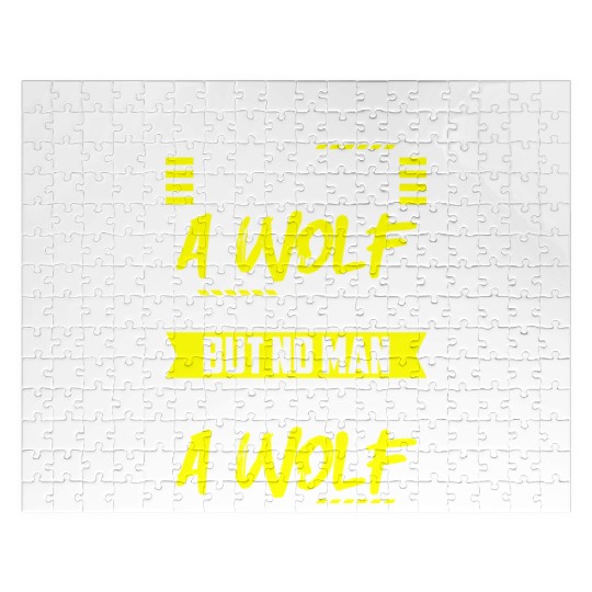 Wolf Mysticism Full Moon Jigsaw Puzzles