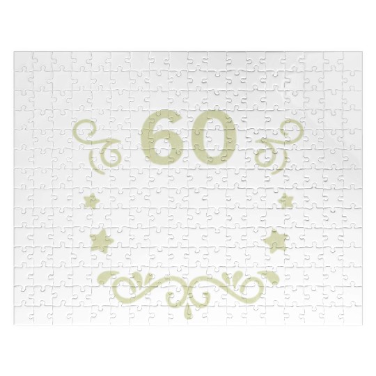 Finally 60 Now i have to grow up 60th Birthday Jigsaw Puzzles