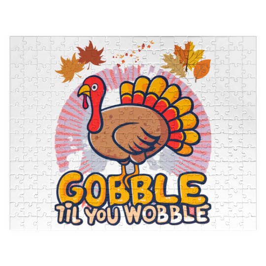 Gobble Til You Wobble Jigsaw Puzzles