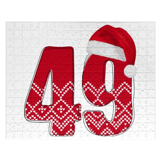 49 Birthday Years - Congratulations Forty Nine Jigsaw Puzzles