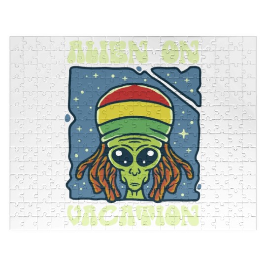 Alien, Aliens, UFO, UAP, Space Unknown Flight Jigsaw Puzzles