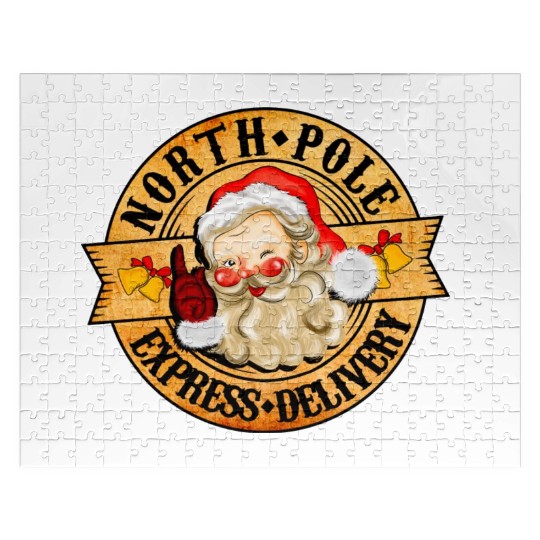 North Pole Express Delivery Jigsaw Puzzles