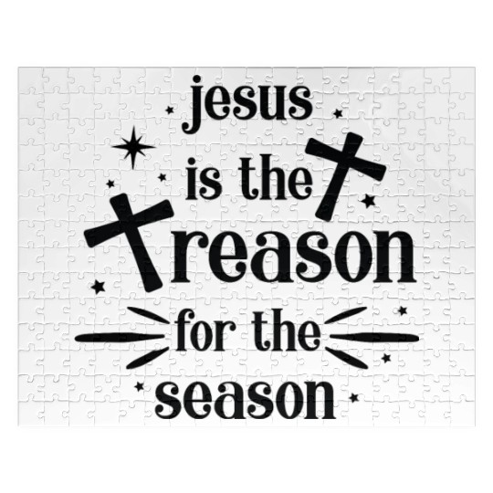 Jesus is the reason for the season Jigsaw Puzzles