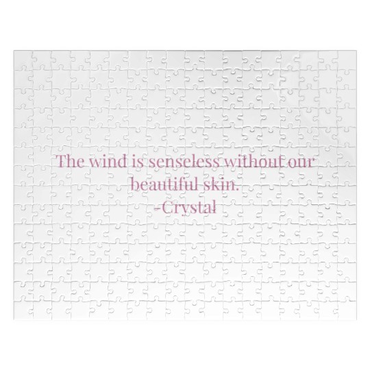 Quote of Reflection Self Love and 5 Senses Jigsaw Puzzles