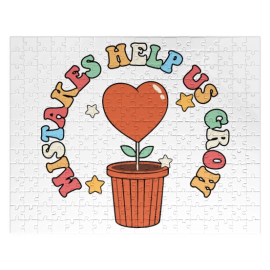 Back To School Mistakes Help Us Grow Student Jigsaw Puzzles
