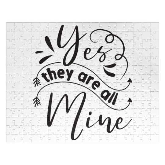 Yes They Are All Mine Family Reunion Jigsaw Puzzles