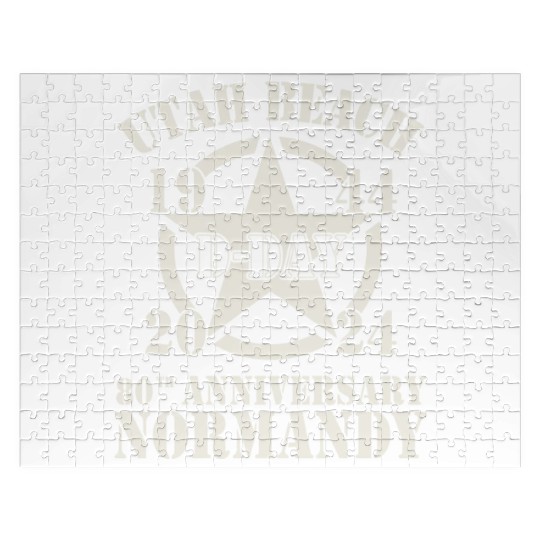Utah Beach 1944 D Day 2024 80 Anniversary Normandy Jigsaw Puzzles
