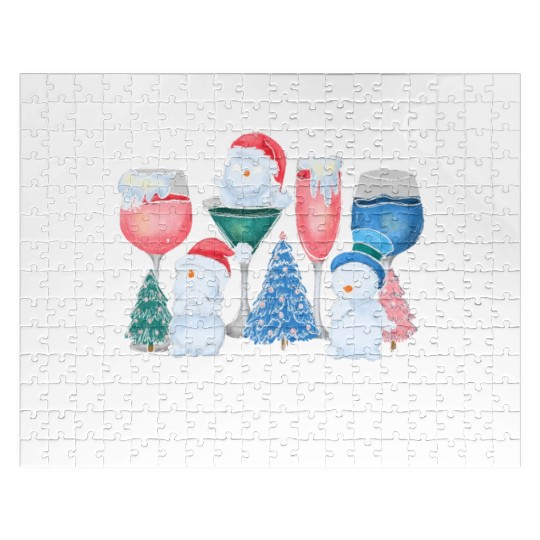 Schneemann Dear Santa I can Explain Funny Jigsaw Puzzles