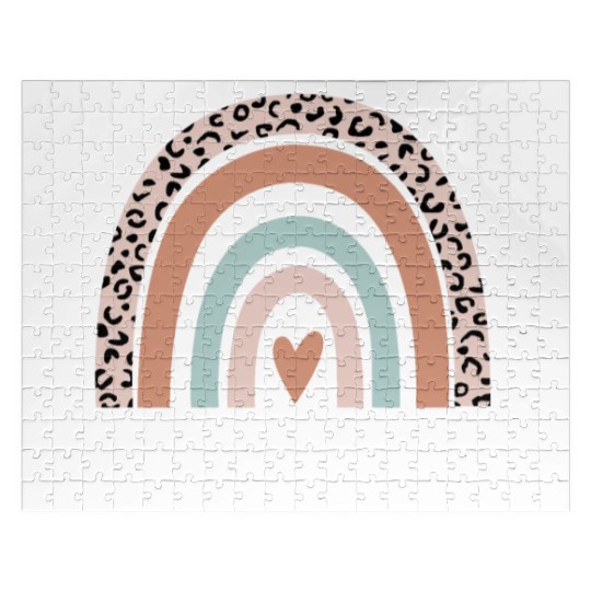 Cartographer Rainbow Leopard Funny Cartographer Jigsaw Puzzles