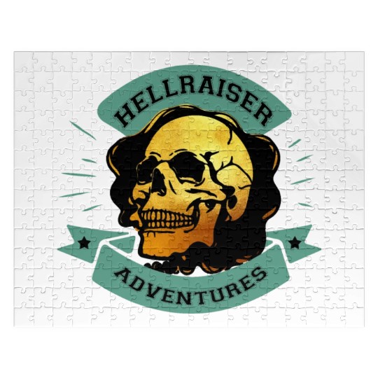 Gilded Skull Hellraiser Adventure Jigsaw Puzzles