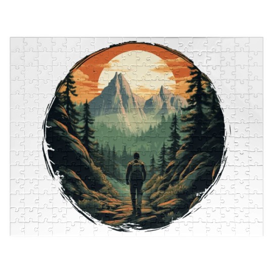 Forest nature trekking adventure Jigsaw Puzzles