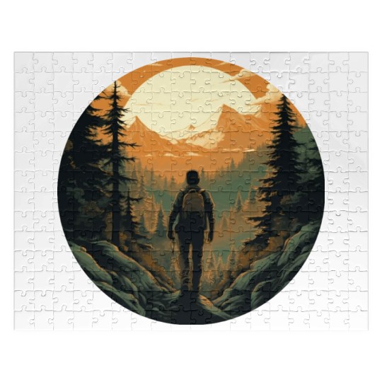 Forest nature trekking adventure Jigsaw Puzzles
