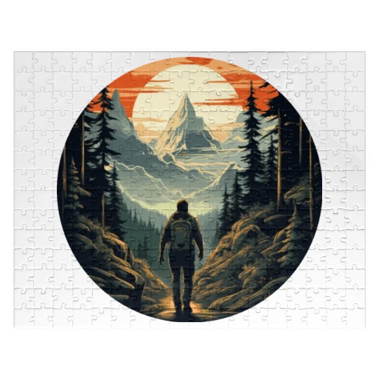Forest nature trekking adventure Jigsaw Puzzles
