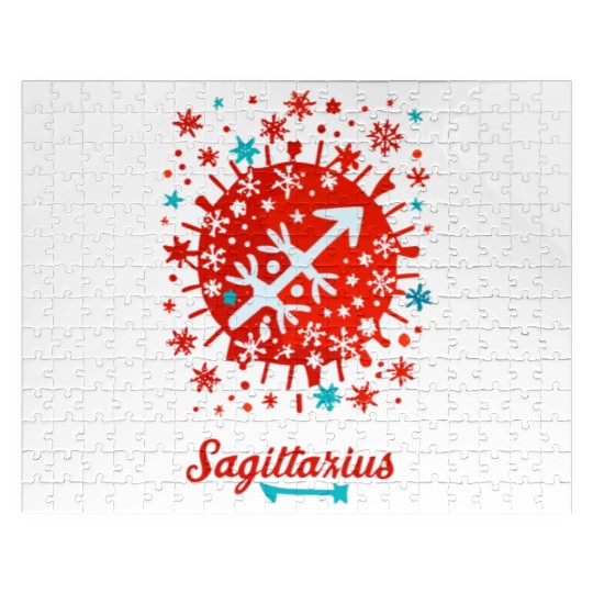 Sagittarius in the Winter Wonderland Jigsaw Puzzles