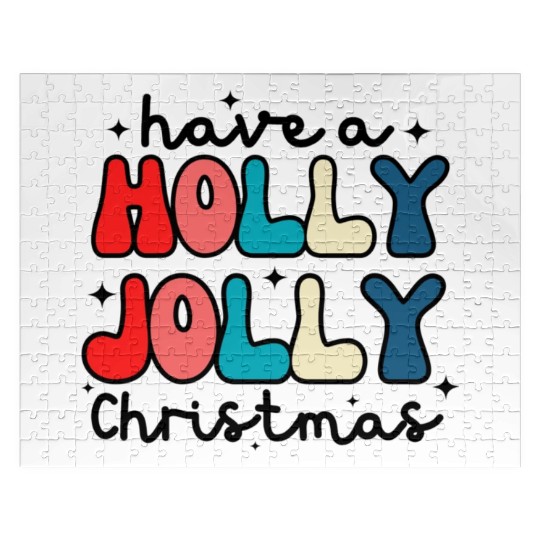 Have a holly jolly Christmas Jigsaw Puzzles