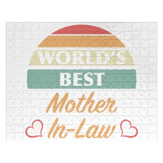 World’s Best Mother In Law Jigsaw Puzzles