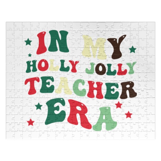 In my holly jolly teacher era Jigsaw Puzzles