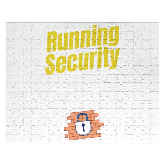 Running Security Test Is My Cardio Funny Cyber Jigsaw Puzzles