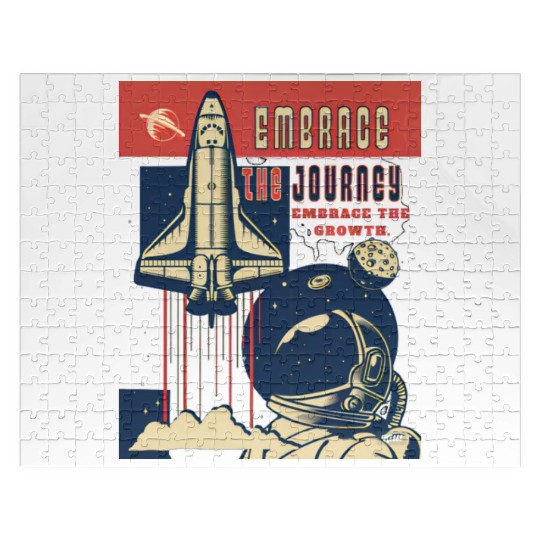 Embrace the journey, embrace the growth Jigsaw Puzzles