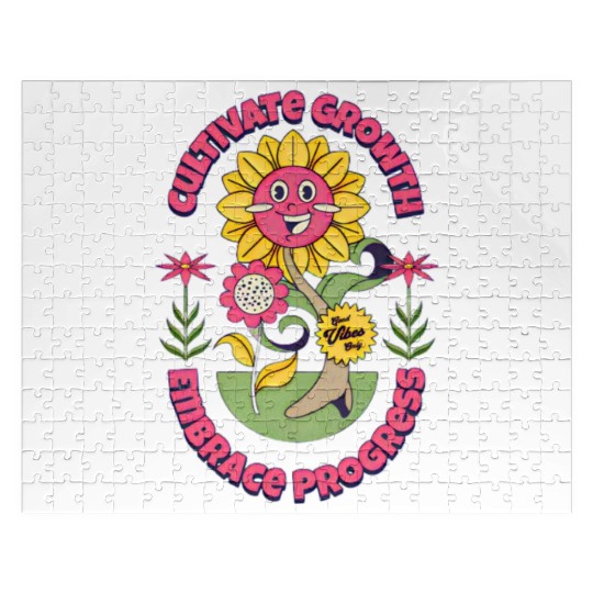 cultivate growth, embrace progress Jigsaw Puzzles