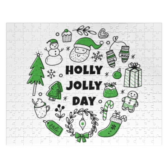 Holly Jolly Day Jigsaw Puzzles