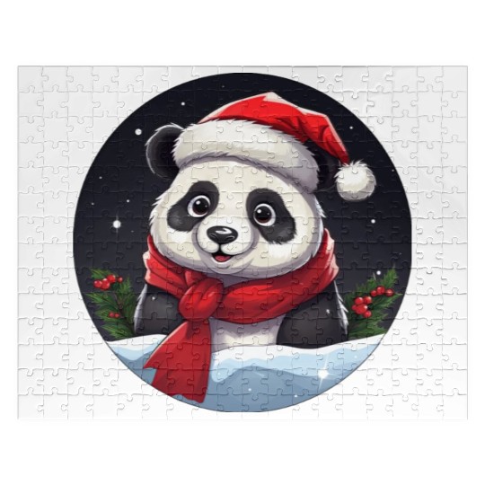 Panda Christmas Jigsaw Puzzles