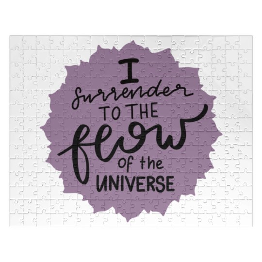 Crown Chakra Affirmation Jigsaw Puzzles