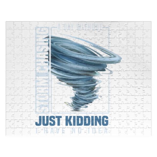 Storm chaser gift idea | Tornado meteorologists Jigsaw Puzzles