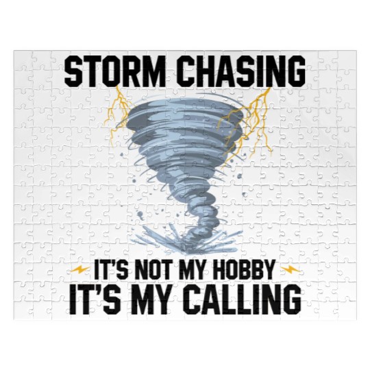 Gift idea for storm chasers | Storm Attendant Jigsaw Puzzles