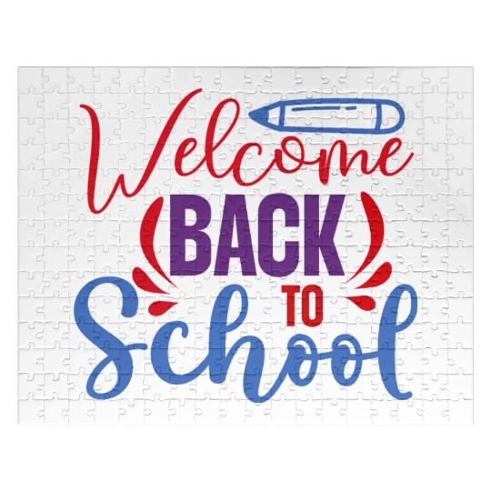 Welcome Back To School Jigsaw Puzzles
