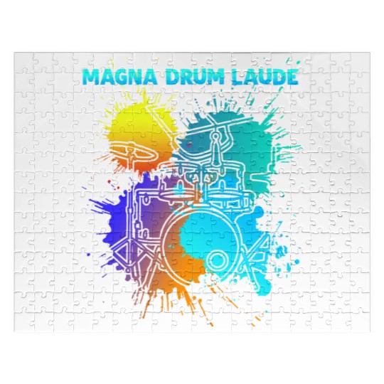 Drum Drummer Drums Drumset Jigsaw Puzzles