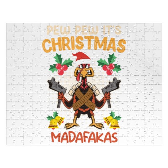 Christmas Pew It's Christmas Madafakas X-Mas Jigsaw Puzzles