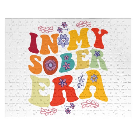 In My Sobriety Era Alcohol Drinking Recovery Mode Jigsaw Puzzles
