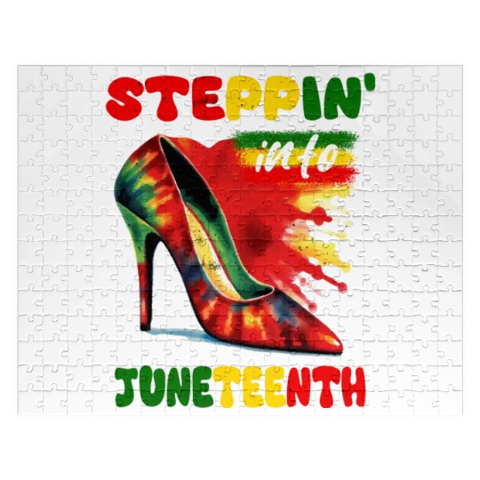Stepping Into Juneteenth Like My Ancestors Happy Jigsaw Puzzles